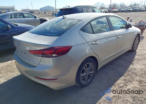 2017 Hyundai Elantra Se из США, поврежденный, VIN 5NPD84LF9HH078227